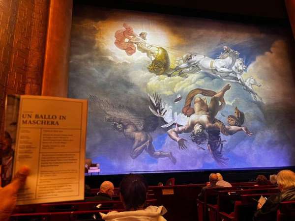 Metropolitan Opera House - Lincoln Center, section: Orchestra L, row: G, seat: 1