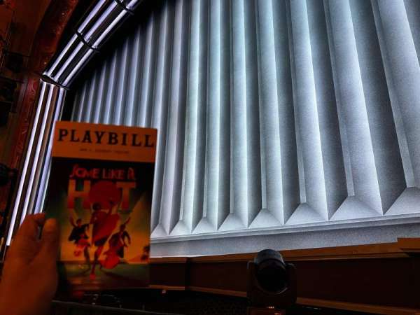 Shubert Theatre, section: Orchestra R, row: B, seat: 2