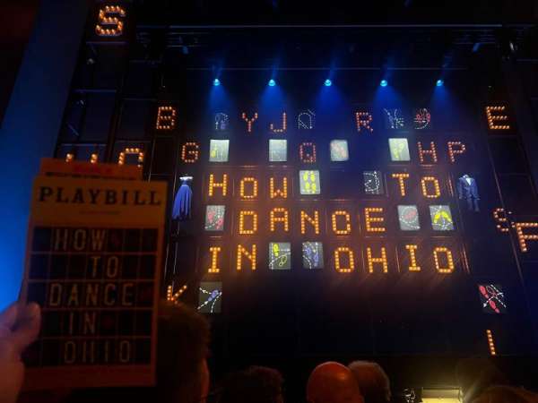 Belasco Theatre, section: Orchestra C, row: D, seat: 104