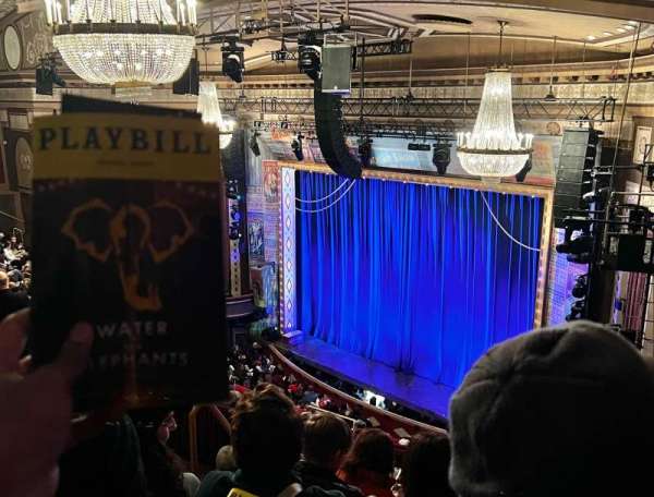 Imperial Theatre, section: Rear Mezzanine R, row: E, seat: 507