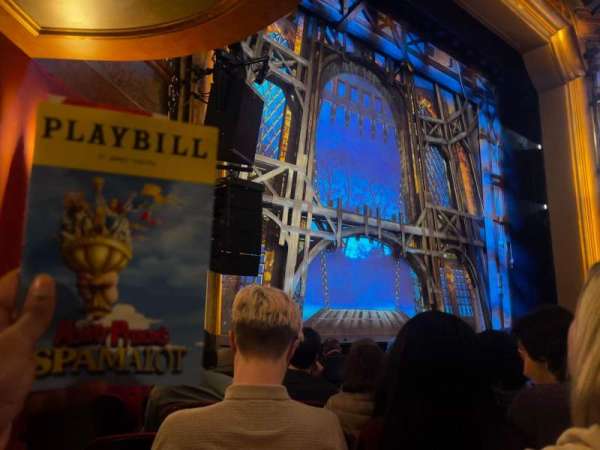 St. James Theatre, section: Orchestra L, row: G, seat: 21