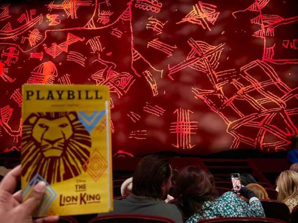 Minskoff Theatre, section: Orchestra C, row: G, seat: 118