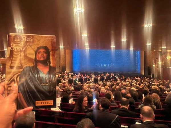 Metropolitan Opera House - Lincoln Center, section: Orchestra C, row: Standing Room, seat: 33