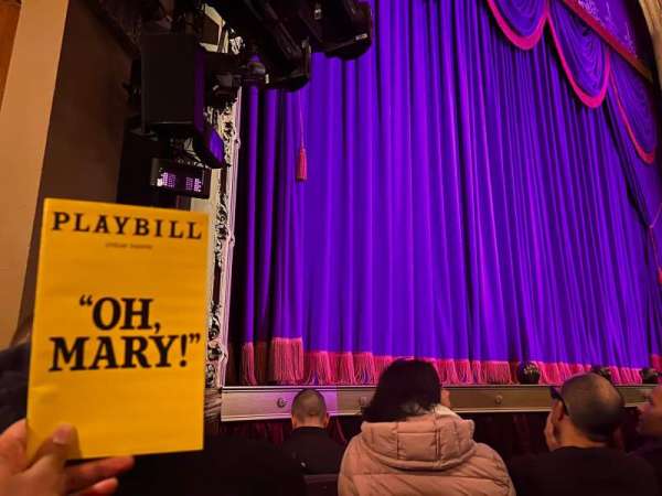 Lyceum Theatre, Broadway, section: Orchestra L, row: D, seat: 9