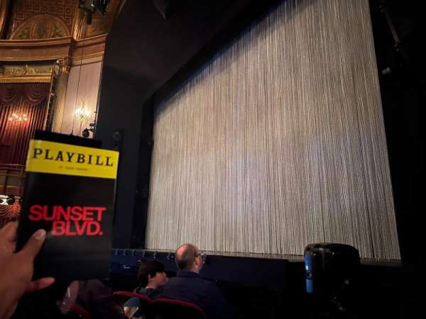St. James Theatre, section: Orchestra R, row: D, seat: 14