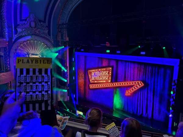 Palace Theatre, Broadway, section: Mezzanine R, row: C, seat: 12