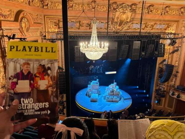 Longacre Theatre, section: Balcony L, row: E, seat: 10