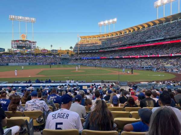 Dodger Stadium, section: 17FD, row: R, seat: 6