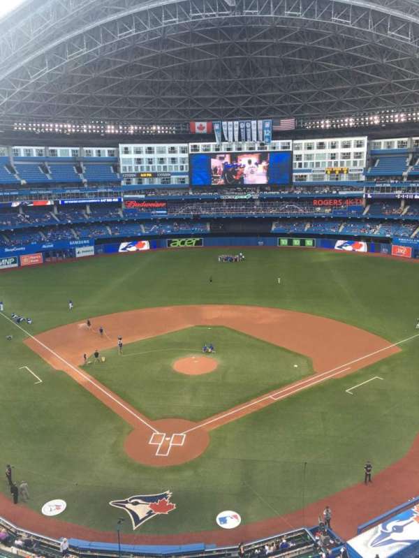 Rogers Centre, section: 523, row: 2, seat: 12