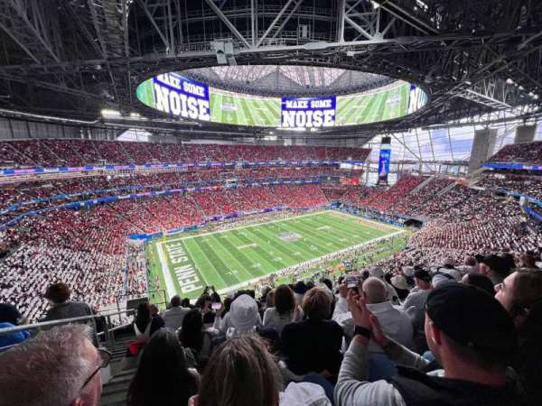 Mercedes-Benz Stadium, section: 316, row: 8, seat: 21