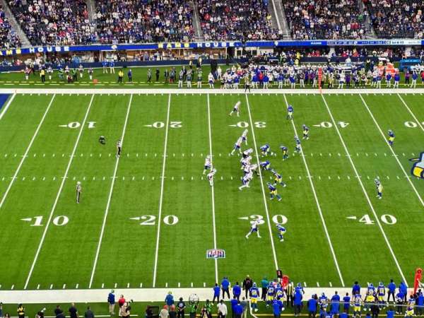 SoFi Stadium, section: 347, row: 7, seat: 1