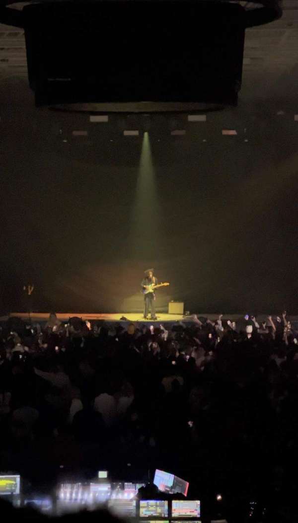 UPMC Events Center, section: 110, row: N, seat: 8