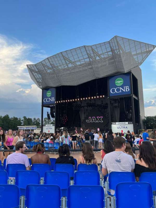 CCNB Amphitheatre, section: 14, row: G, seat: 25