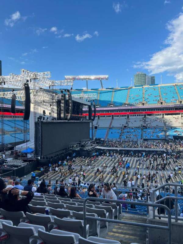 Bank of America Stadium, section: 345, row: 10, seat: 1