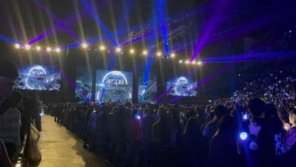 The O2, London, section: 103, row: A, seat: 101