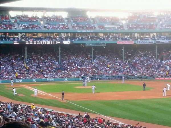 Fenway Park, section: Grandstand 7, row: 10, seat: 1