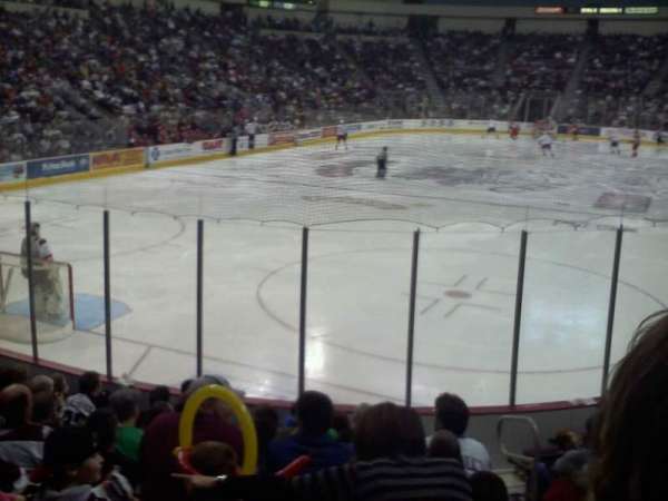 Giant Center, section: 102, row: k, seat: 4