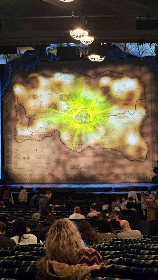 Apollo Victoria Theatre, section: Stalls, row: ZF, seat: 16