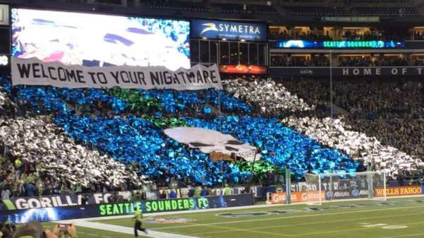 Lumen Field, section: 109, row: M, seat: 5