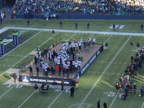 Lumen Field, section: 335, row: F, seat: 6