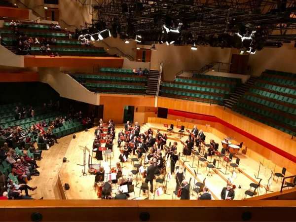 St David's Hall, section: Tier 7, row: C, seat: 6
