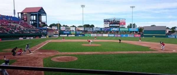 McCoy Stadium, section: 4, row: B, seat: 12