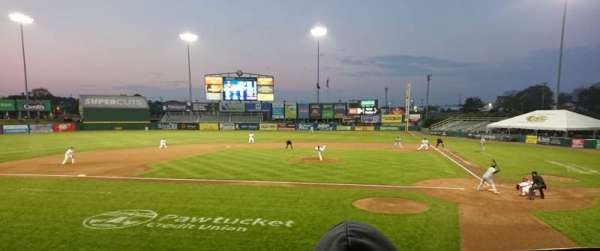 McCoy Stadium, section: 9, row: D, seat: 8