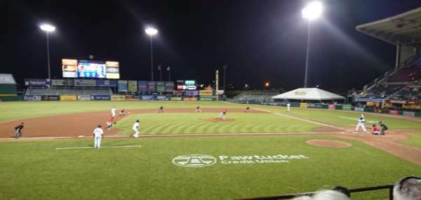 McCoy Stadium, section: 10, row: D, seat: 16