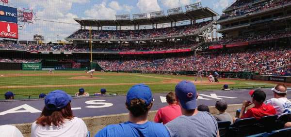 Nationals Park, section: 117, row: G, seat: 17