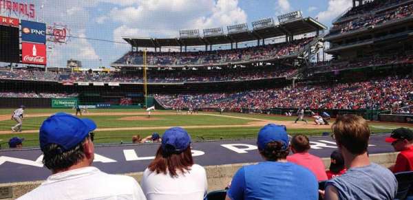 Nationals Park, section: 117, row: G, seat: 18