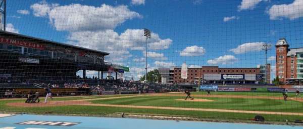 Delta Dental Stadium, section: 113, row: F, seat: 21