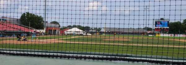 Campanelli Stadium, section: 107, row: D, seat: 1
