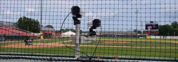 Campanelli Stadium, section: 107, row: D, seat: 5