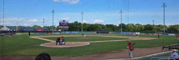 Campanelli Stadium, section: 109, row: H, seat: 11
