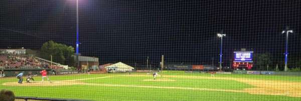 Campanelli Stadium, section: 106, row: G, seat: 13