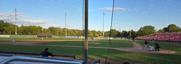 Campanelli Stadium, section: 112, row: G, seat: 12