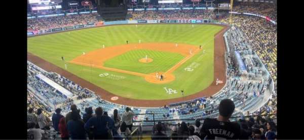 Dodger Stadium, section: 3RS, row: M, seat: 22