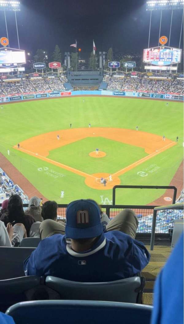 Dodger Stadium, section: 3TD, row: F, seat: 1