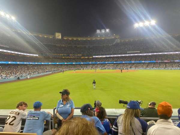 Dodger Stadium, section: 306PR, row: E, seat: 1