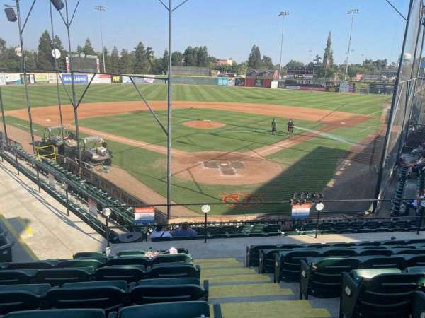 Valley Strong Ballpark, section: 202, row: M, seat: 1