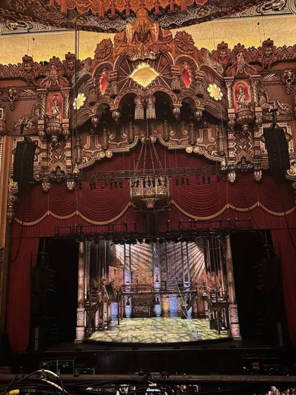 The Fabulous Fox Theatre, St. Louis, section: Mezzanine 4, row: AA, seat: 106