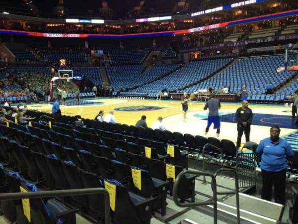Spectrum Center, section: 112, row: E, seat: 11