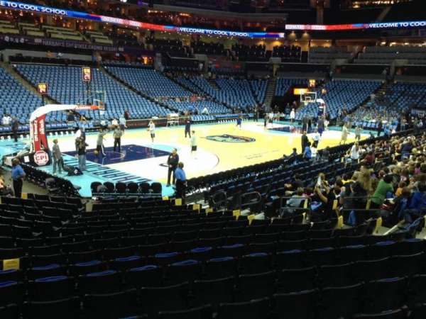 Spectrum Center, section: 117, row: N, seat: 19