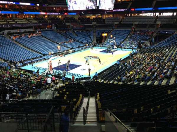 Spectrum Center, section: 117, row: AA, seat: 35
