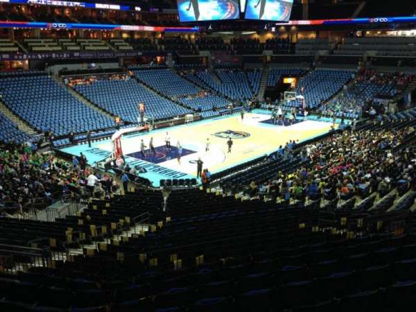 Spectrum Center, section: 117, row: AA, seat: 22