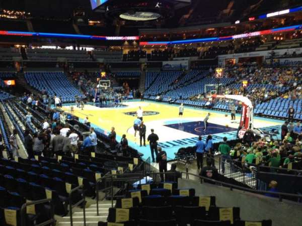 Spectrum Center, section: 102, row: N, seat: 13