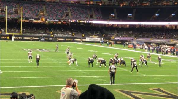 Caesars Superdome, section: 129, row: 11, seat: 15
