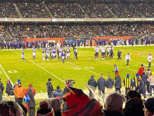 Soldier Field, section: 141, row: 10, seat: 1