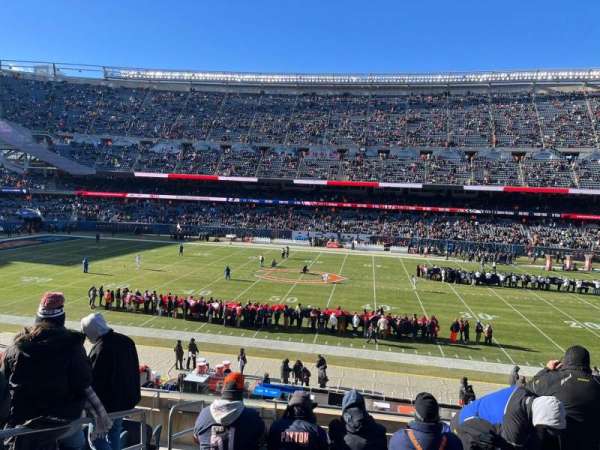 Soldier Field, section: 208, row: 8, seat: 3