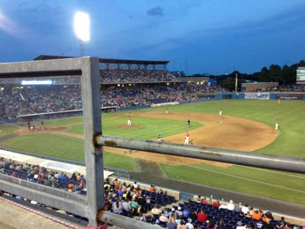 Harbor Park, section: 314, row: A, seat: 2